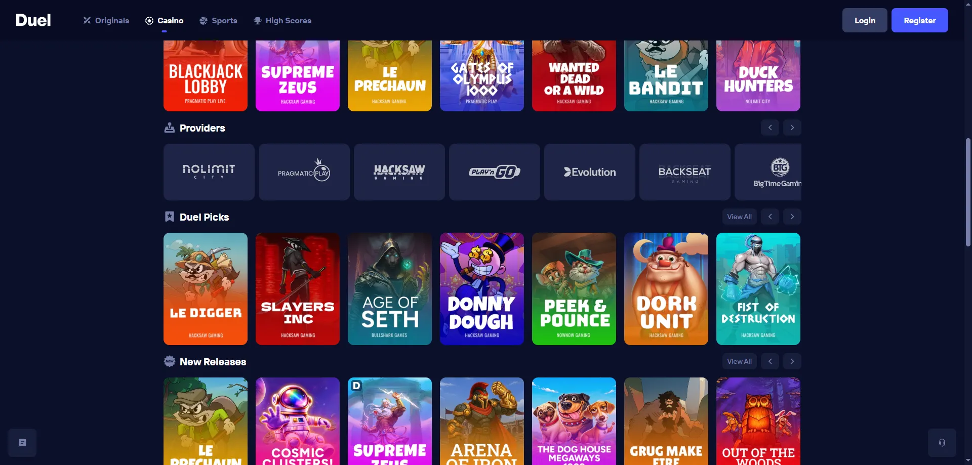 Duel Casino app m&oacute;vil MX &mdash; casino cripto optimizado para smartphone