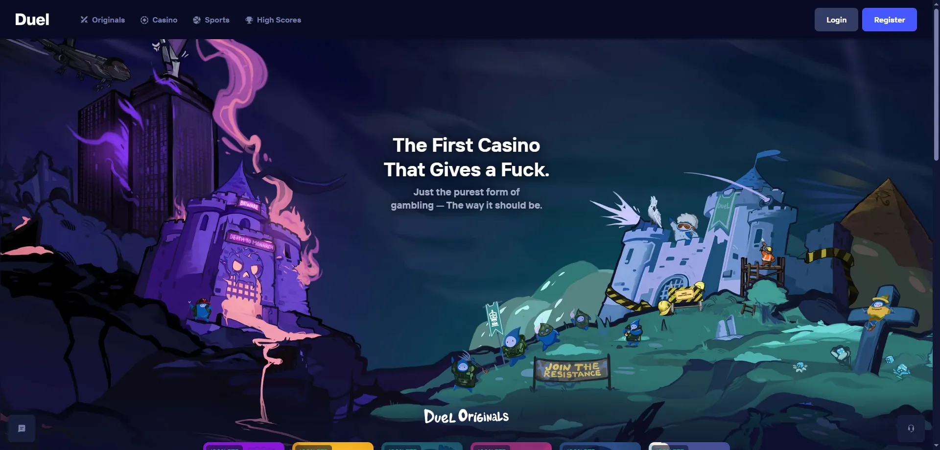 Duel Casino MX &mdash; casino cripto con apuestas deportivas y juegos propios